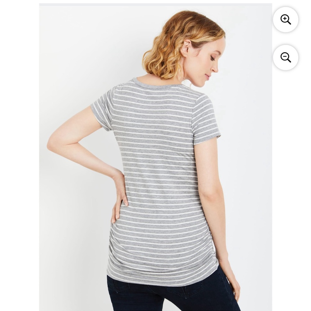 Motherhood Maternity V-Neck Top - Picture 2 of 10